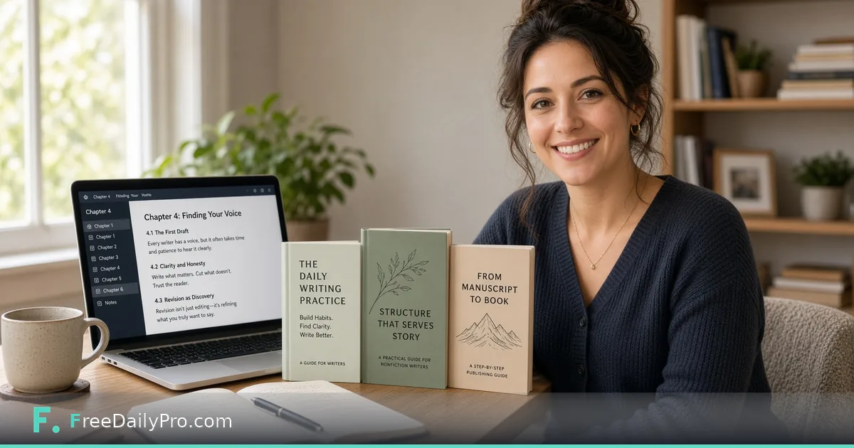 Book Writing Toolbox: From Blank Page to Platform-Ready Files
