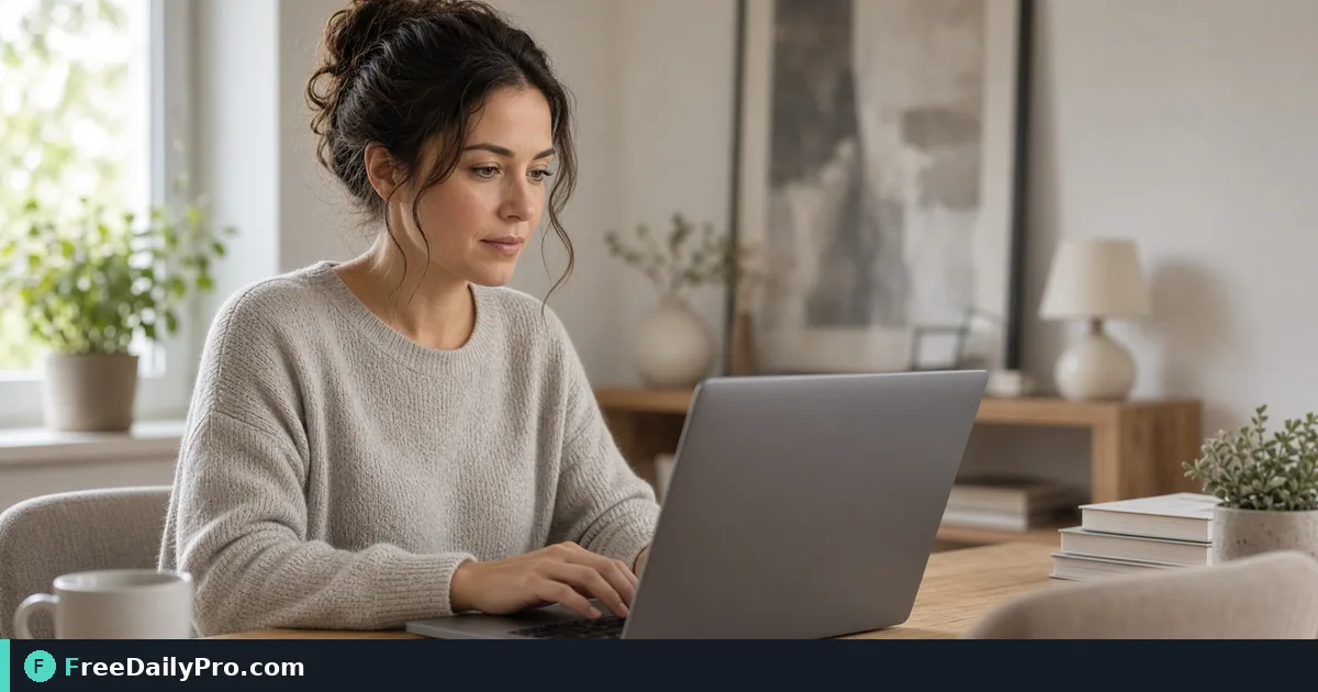 Professional completing a Timezone Converter workflow at a desk